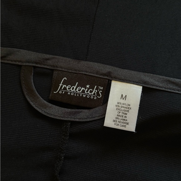 Frederick's of Hollywood Black Sheer Robe no flaws NWOT gorgeous❣️ - Picture 5 of 6